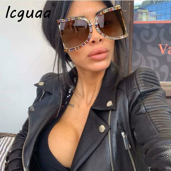 

designer sunglasses luxury half frame brand glasses women square pearl for female rhinestone oversized eyewear ladies, White;black