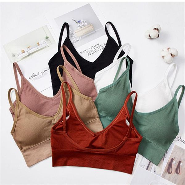 

women sports bra for fitness leisure underwear workout indoor active wear yoga breathable  high elastic sportswear gym clothing, White;black