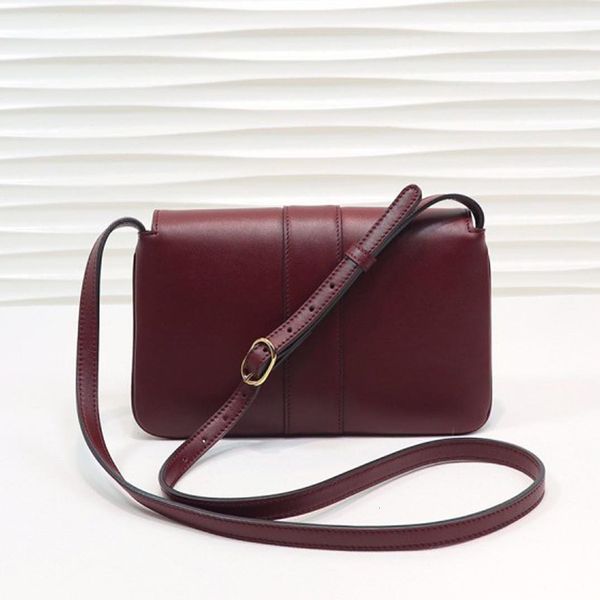 

women single leather shoulder bag ladies flap messenger handbag quality crossbody backpack gold hardware long starp