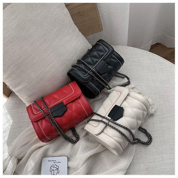 

evening bags large women's bag capacity shoulder pu leather ladies wild sac a main