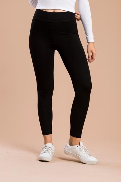 

high waist thick rallying leggings running pants, Black;blue