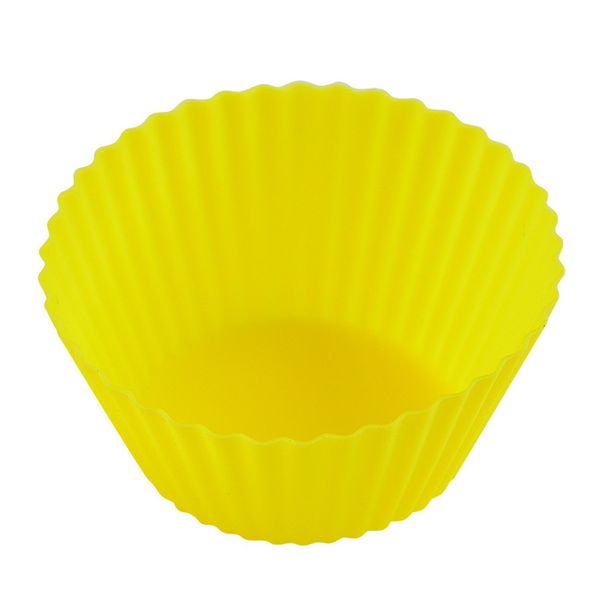 Silikon Muffin Pasta Kek Kek Kupası Kalıp Kasası Bakeware Maker Kalıp Tepsisi Pişirme Jumbo