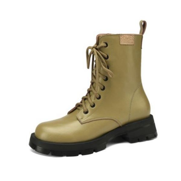 

size 33-40 genuine leather women ankle boots shoes low heel fashion female cool winter autumn ladies footwear, Black