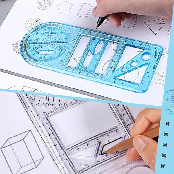 

professional hand tool sets multifunction drawing ruler mathematics geometric measuring drafting teaching rulers diy for students dropship