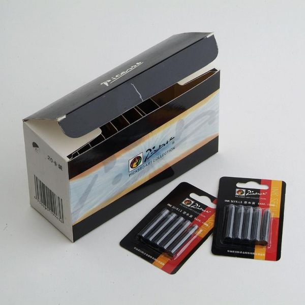 

refills lots of 20 pcs picasso ink cartridges black high quality, Black;red