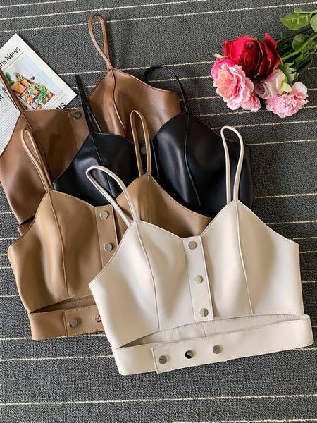 

women's vests 2021fw autumn vintage sheepskin genuine leather vest coat for ladies 5 color, Black;white