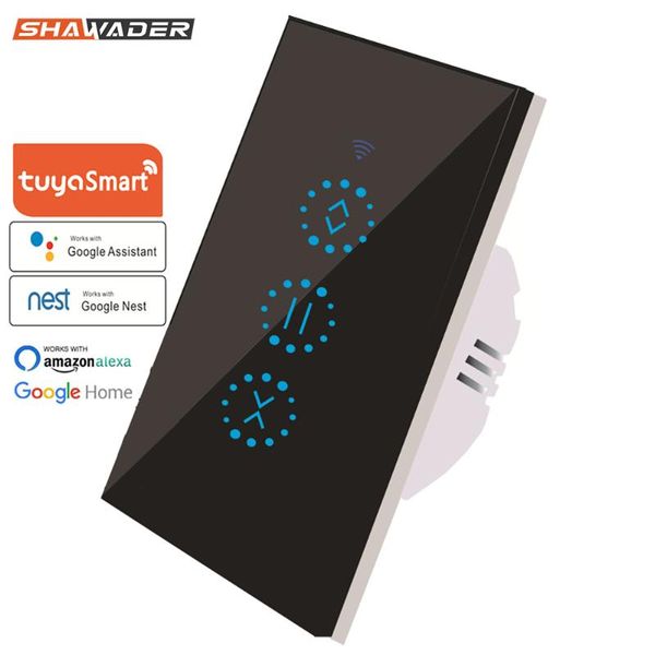 

smart home control wifi curtain switch suitable for garage door electric rolling shutters remote by tuya amazon alexa google