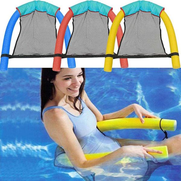 

inflatable pool float swimming chair swim ring bed inflat water outdoor party life vest & buoy