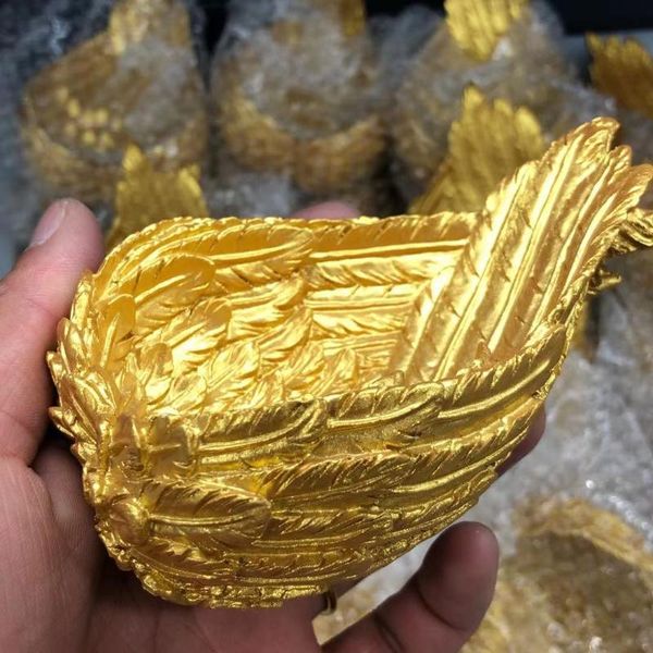 

decorative objects & figurines feather, ball, golden base, perfect shape, very large