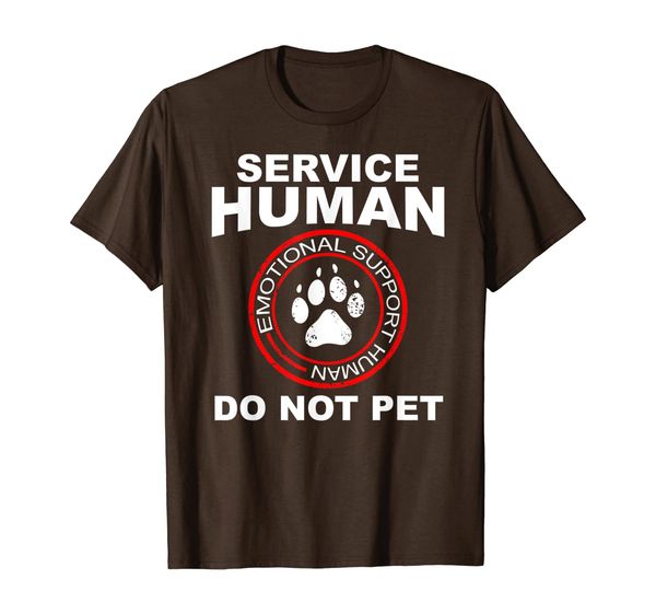 

Service Human Tshirt Funny Dog Owner Emotional Support Human, Mainly pictures