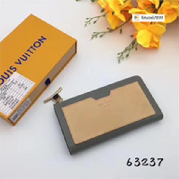 

evening brand designer luxury xsnq autumn and winter purse men m63237 women real leather long wallet chain clutches wallets compact key card