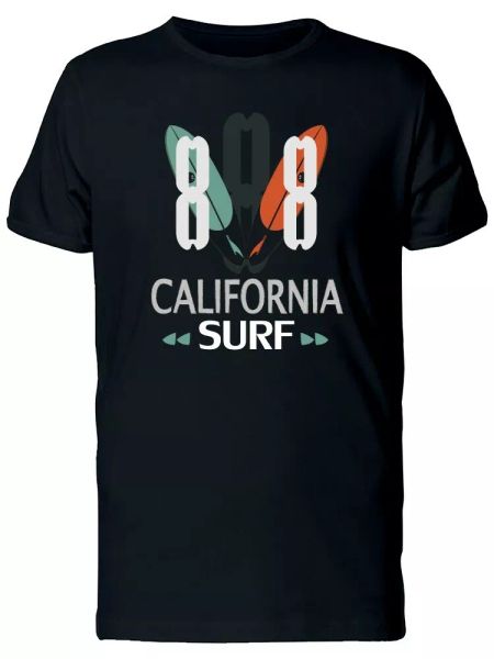 

Green And Red Surfboards Logo Men's Tee -Image by Shutterstock, White;black