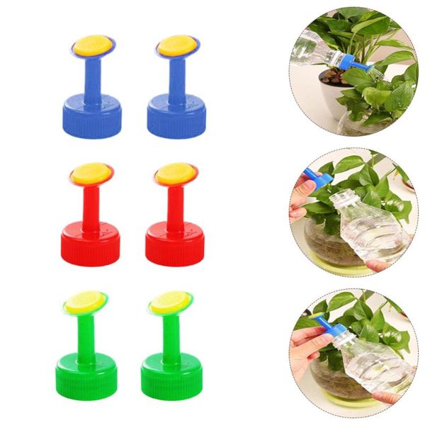 

10pcs mini waters bottle spout nozzles portable watering sprinkler (random color) equipments