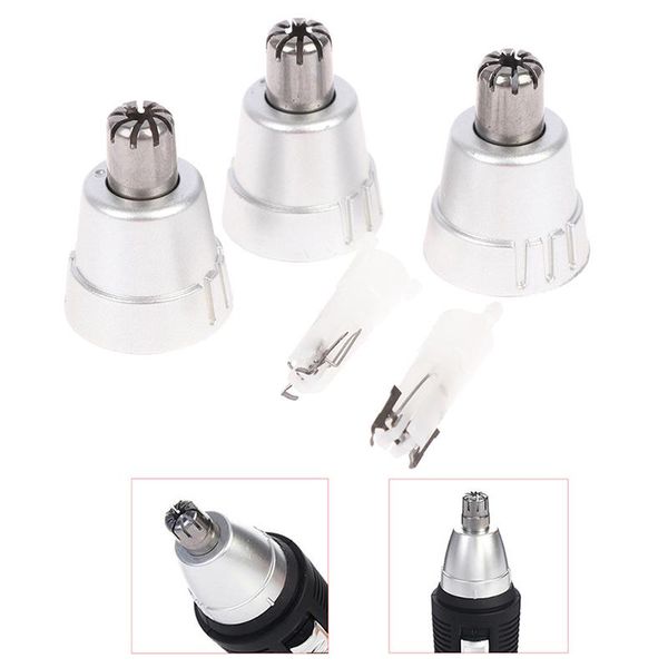

electric nose & ear trimmers 2/5 pcs trimmer head for men shaver replacement shaving razor blade