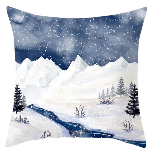 

cushion/decorative pillow home decor christmas snow cushion covers 45x45cm 1pc merry cover sofa pillowcase 1002#30