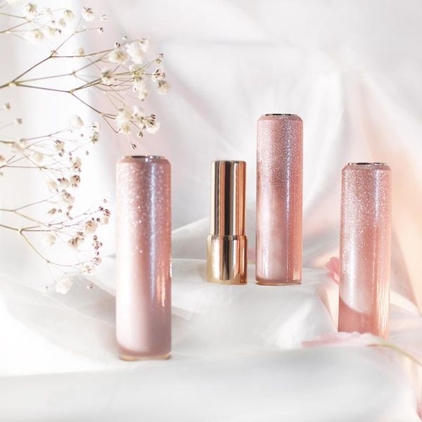 

storage bottles & jars 5pcs diy makeup tools 12.1mm press lipstick lip rouge tubes gloss containers empty shell packaging cosmetic accessori