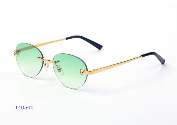 

designer fashion luxury cart/er sunglasses men carter 2021 brand and women frameless red lenses metal optical myopia glasses ubyr, White;black