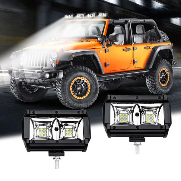 

working light 5 inch work driving fog bar spotlight 10-30v boat off-road vehicle