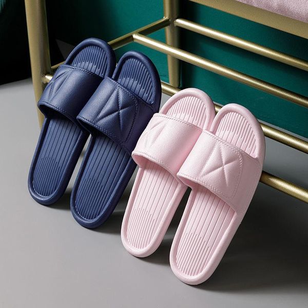 

slippers shoes women summer women's antiskid men's sandalias mujer, Black