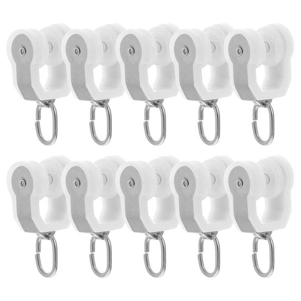 

other home decor 10pcs ceiling carrier curtain track slide roller glider