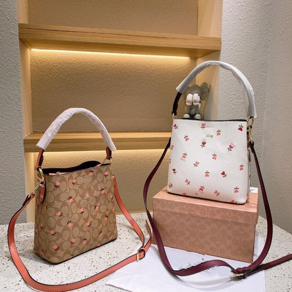 

2021 new printing bucket fashion versatile messenger bag one shoulder handbag women's bag[finished on june 30] crossbody bag ysj