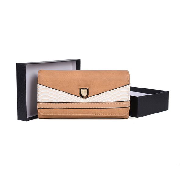 

evening bag women's middle and long wallet magnetic buckle large capacity pu handbag