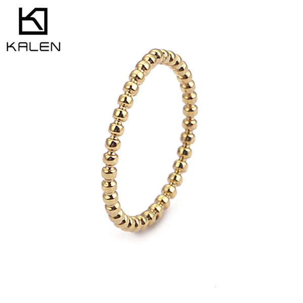 

korean version of the same jewelry beads water ripple titanium steel ring, Black