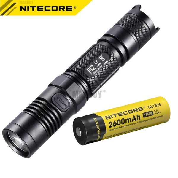 

other led lighting nitecore p12 tactical 1000 lms cree xm-l2 u2 with 18650 rechargeable battery outdoor portable torch