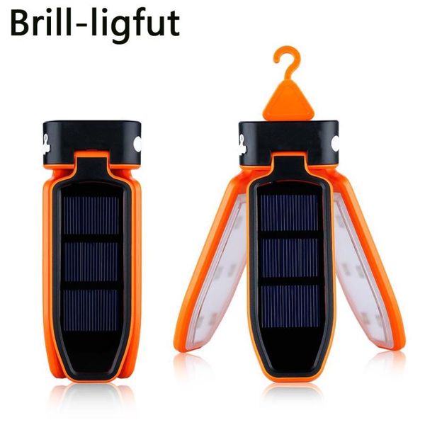 

portable deformable lantern tent light led bulb waterproof outdoor emergency hanging hook for camping hiking lanterns