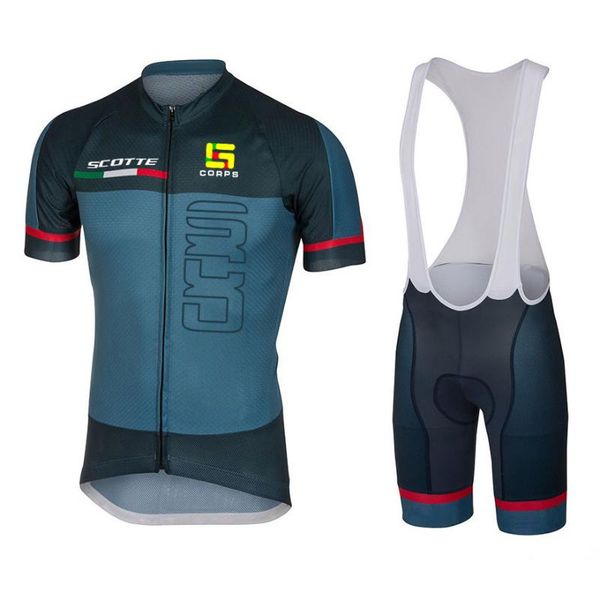 

cycling jersey bike clothing road team bicycle anti-pilling eco-friendly mtb 2021 men mountain shirts racing sets, Black;blue
