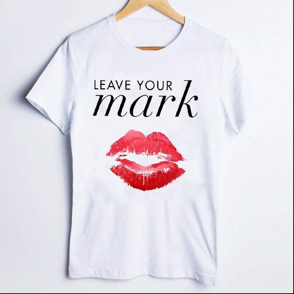 

tees print casual cartoon love womens t shirts lip elegant 90s fashion ladies shirt clothes lady clothing female, White