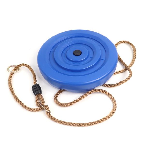 

camp furniture children disc swing funny toy plastic seat kids round rope outdoor indoor playground playing entertainment activity