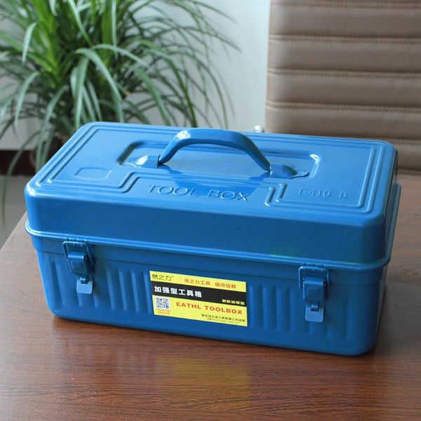 

tool organizers large multifunction box set home metal waterproof suitcase storage caja de herramientas chest dj60tb