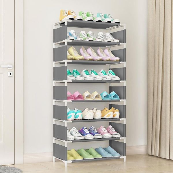 

shoe rack organizer aluminum metal standing diy shoes storage shelf home accessories clothing & wardrobe