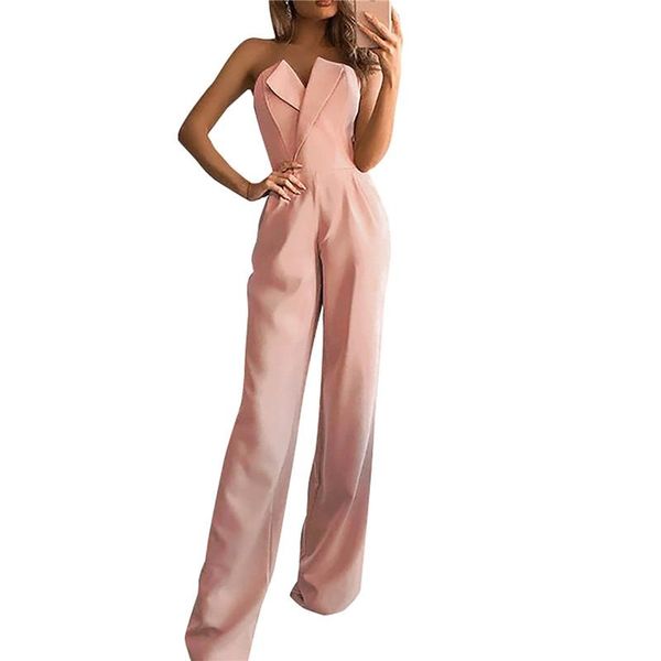 

summer women sashes high waist loose wide leg pants jumpsuit casual rompers overalls female jumpsuits women's, Black;white