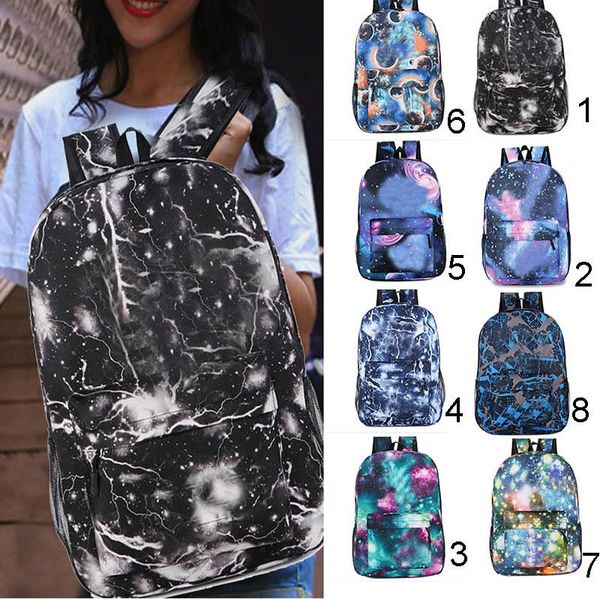 

backpack teenagers student school bags traveling shoulder bag lapluminous star jl