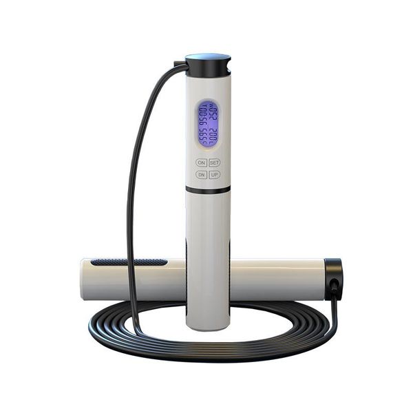 

jump ropes rope crossfit weighted adjustable fitness electronic counting skip ejercicio en casa portable equipment bd50jr