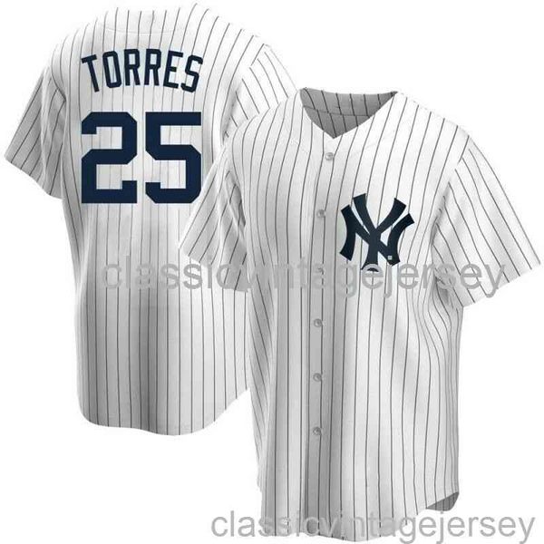 

gleyber torres #25 stripe baseball jersey xs-6xl stitched men women youth baseball jersey, Black
