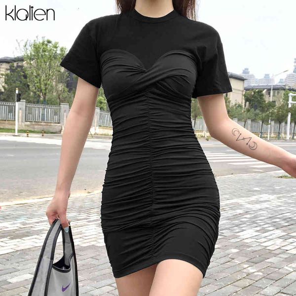 

dresses fashion slim female mini summer short sleeve patckwork elastic bodycon women office lady casual dress, Black;gray