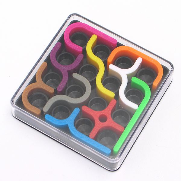 

Crazy Curves Magic Cube Puzzle 3x3x3 Mini Snake 24 Meilong 2x2 3x3 Game Educational Toys Cubo Magico Children Brain Teaser