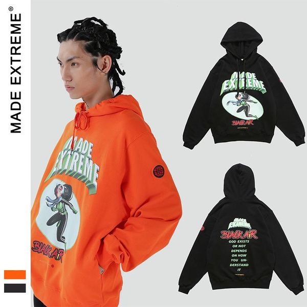 

anime hoodie hip hop japanese streetwear oversized cartoon graphic hoodies sweatshirt 787 men's & sweatshirts, Black