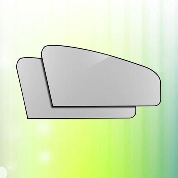 

one pair car auto foldable windshield visor magnetic thickened sun shade heat reflective shield - tilted sunshade