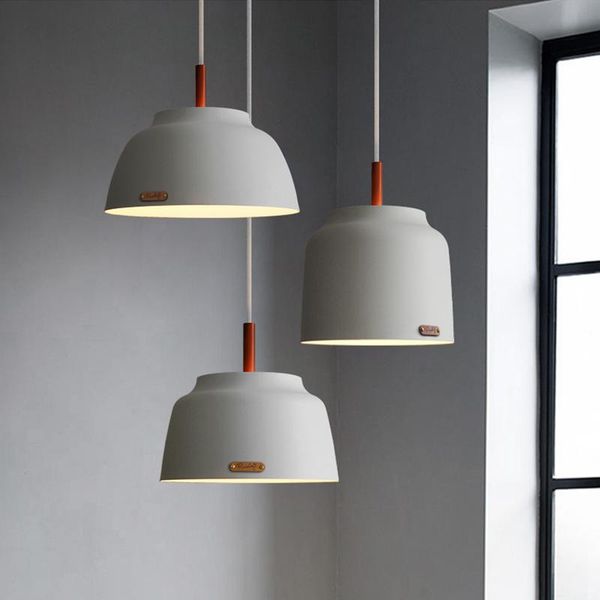 

pendant lamps nordic light designer creative retro iron for bedroom cafe bar suspendu living room decorate home hanging fixture