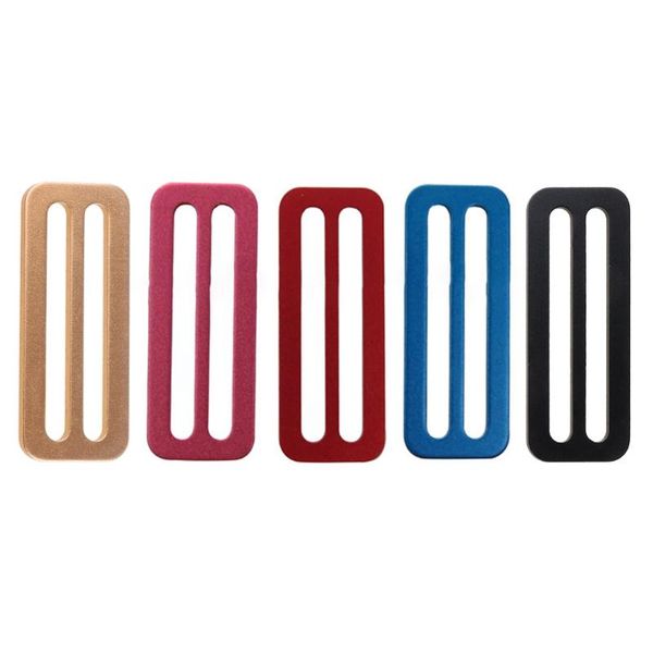 

pool & accessories durable aluminum 50mm scuba diving jacket vest side buckle weight belt slide keeper d ring webbing harness retainer