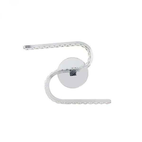 

wall lamp k9 crystal led creative z style living room lights ac85-265v lighting simple fixture