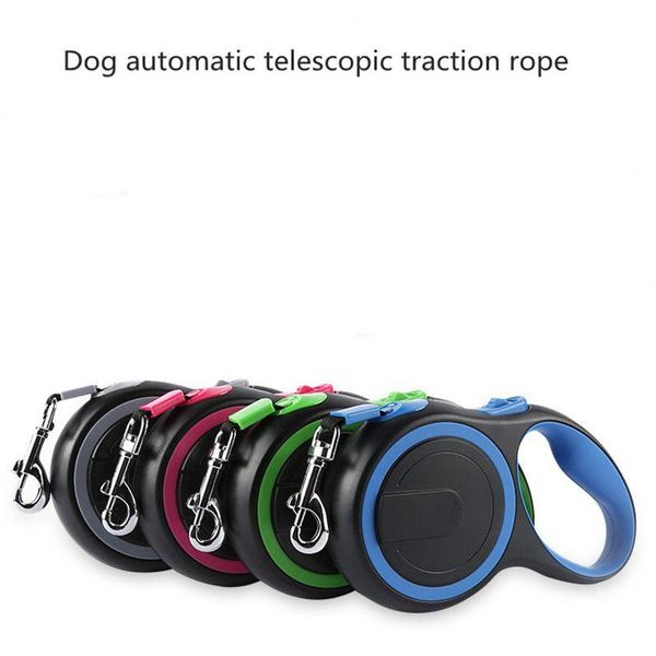 

3m/5m /8m automatic flexible dog puppy cat traction rope belt leash for small medium dogs pet products retractable collars & leashes