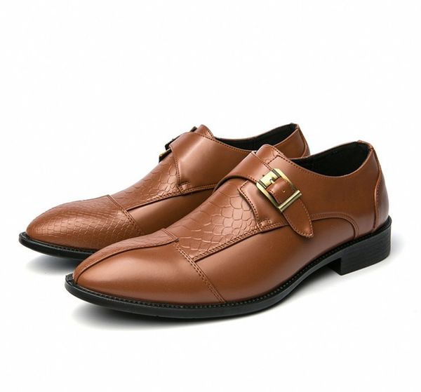 

mens penny loafers leather business dress shoes for men quality hand painted slip on male footwear shoe, Black