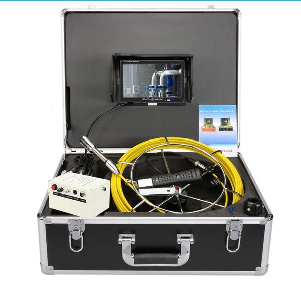 

inch monitor 20m sewer waterproof camera pipe pipeline drain snake inspection system ip cameras