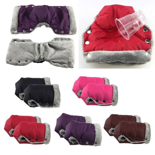 

stroller parts & accessories 2021 waterproof fleece gloves for children cart hand muff warmer glove wheelchair winter cover