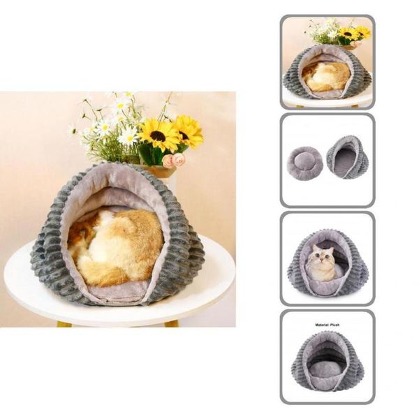 

kennels & pens thickening easy cleaning cat dog sleeping bed plush pet anti-skid for autumn winter